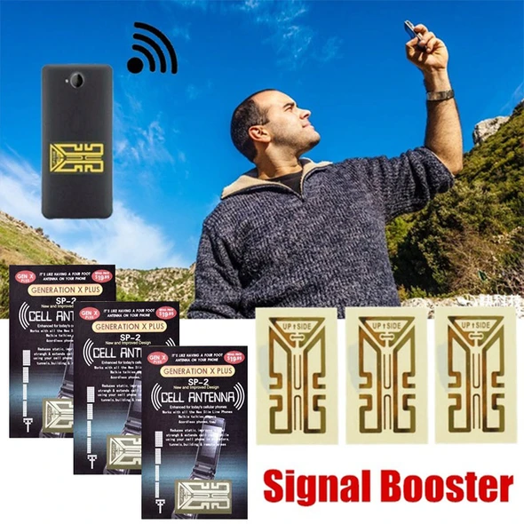 (SUMMER HOT SALE)Phone Signal Enhancement Stickers-Signal Booster